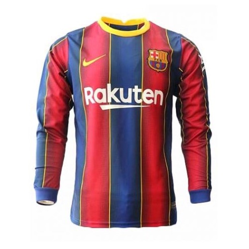 Camiseta Barcelona Replica Primera Ropa ML 2020/21